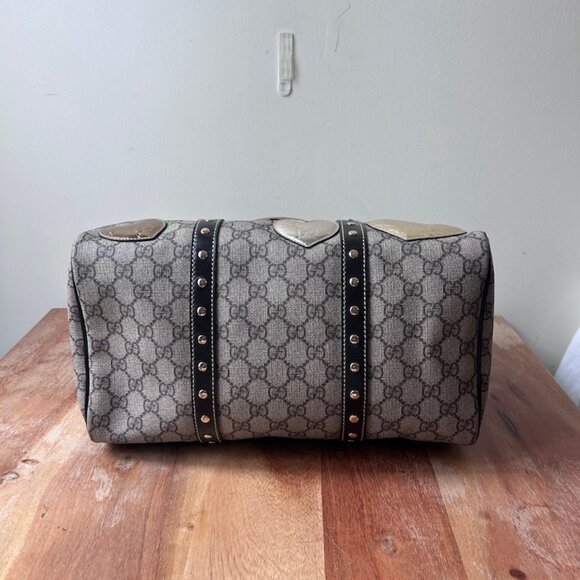 Gucci CANVAS Vintage Boston Joy Brown - Picture 3 of 10